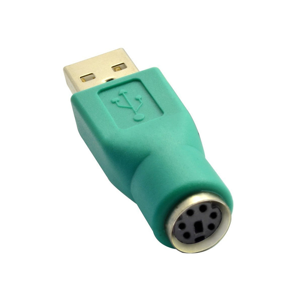 Computer Mouse Keyboard Female to USB Male Adapter Converter Connector for PS2