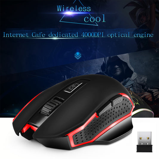 Universal 800/1200/1600/2400DPI 2.4G Wireless Gaming Mouse PC Laptop Supplies