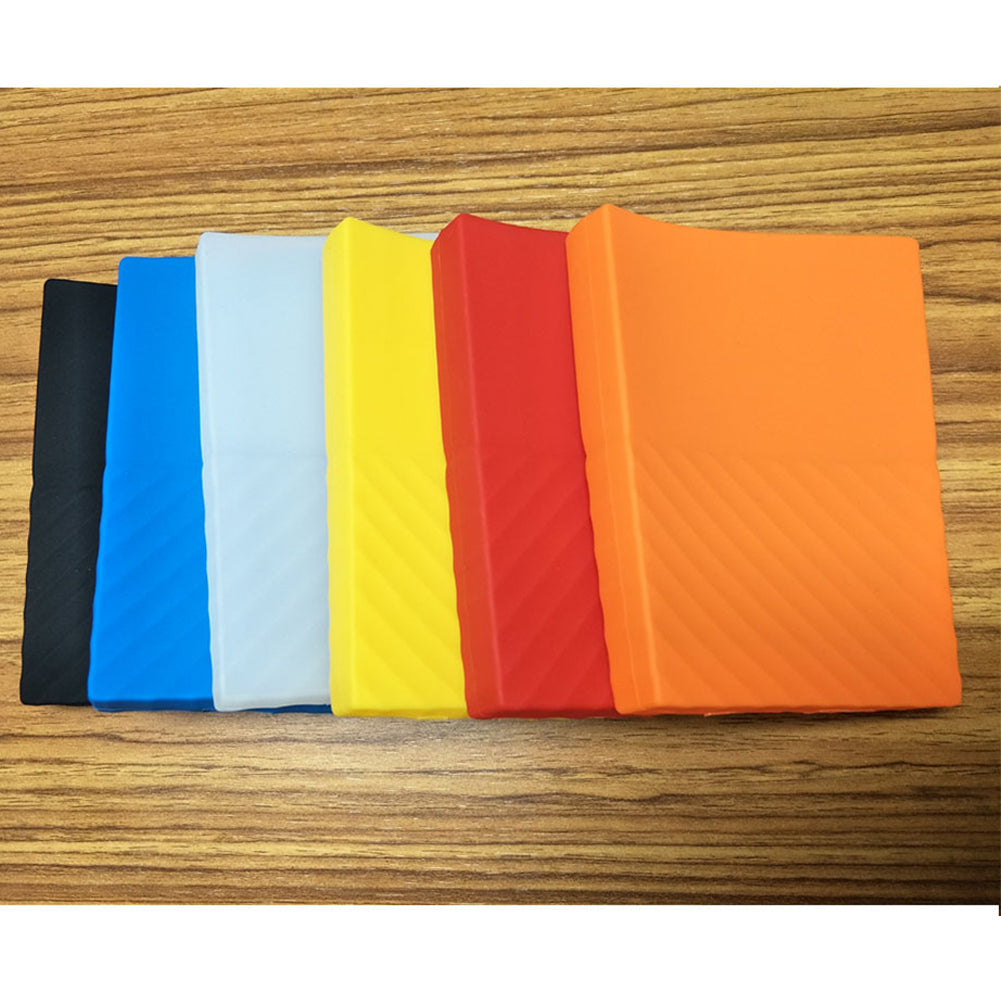 Silicone Non-Slip Hard Drive Protective Case Cover Skin for WD My Passport 1/2T