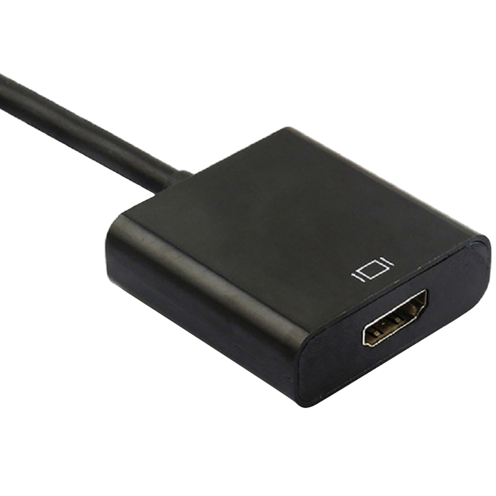 Portable HD 1080P Mini DisplayPort to HDMI Adapter for HDTV Monitor Projector