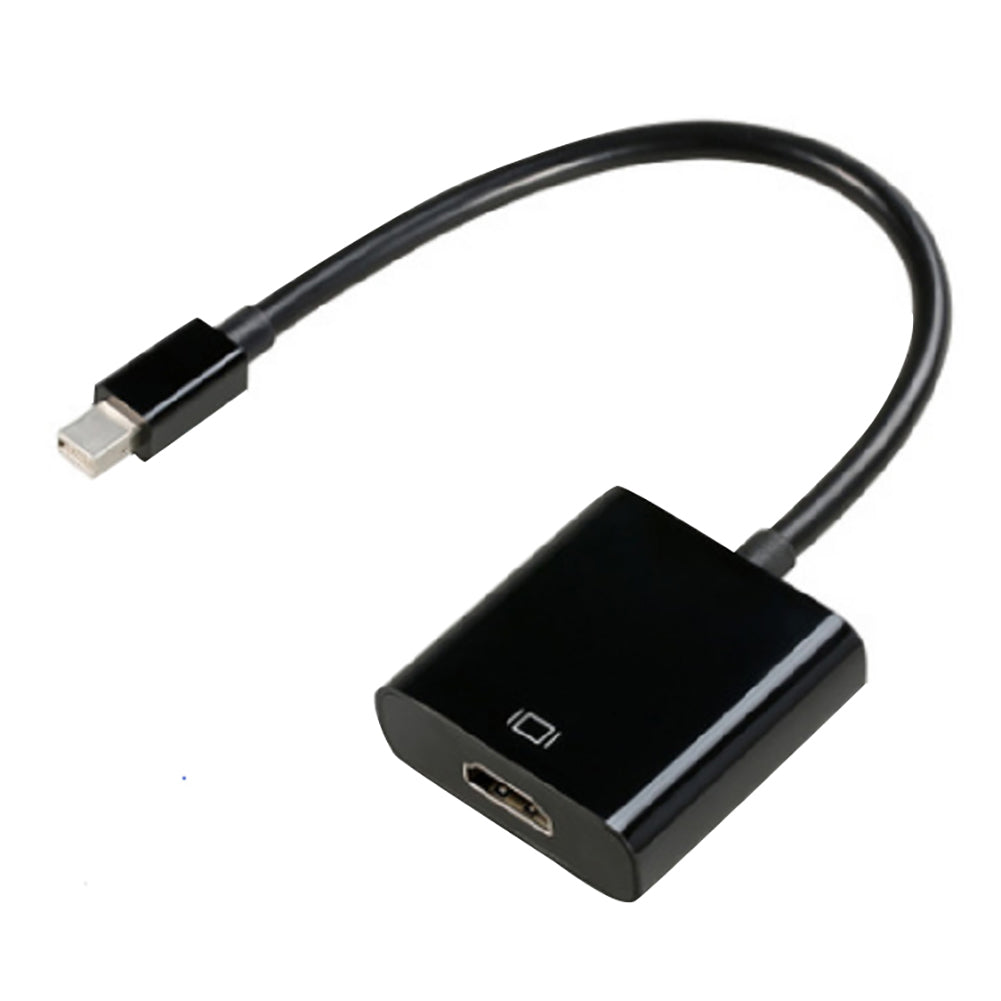 Portable HD 1080P Mini DisplayPort to HDMI Adapter for HDTV Monitor Projector