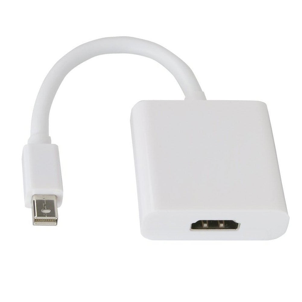 Portable HD 1080P Mini DisplayPort to HDMI Adapter for HDTV Monitor Projector