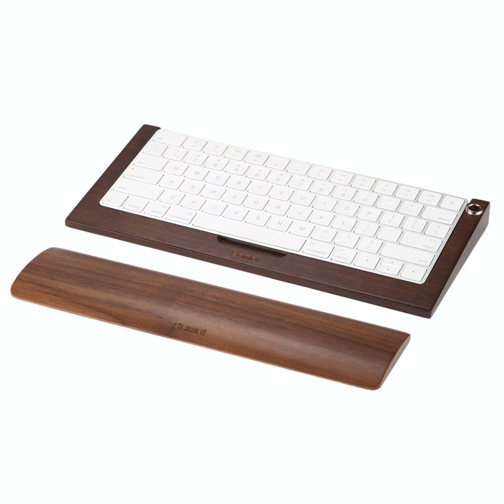 Ergonomic Keyboard Typing Work Game Wooden Hand Wrist Rest Support Pad Cushion