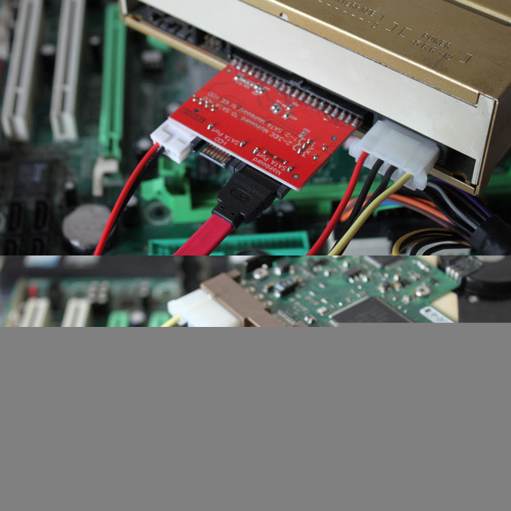 Two-Way Conversion IDE to SATA Serial ATA HDD Hard Drive Adapter Converter Card