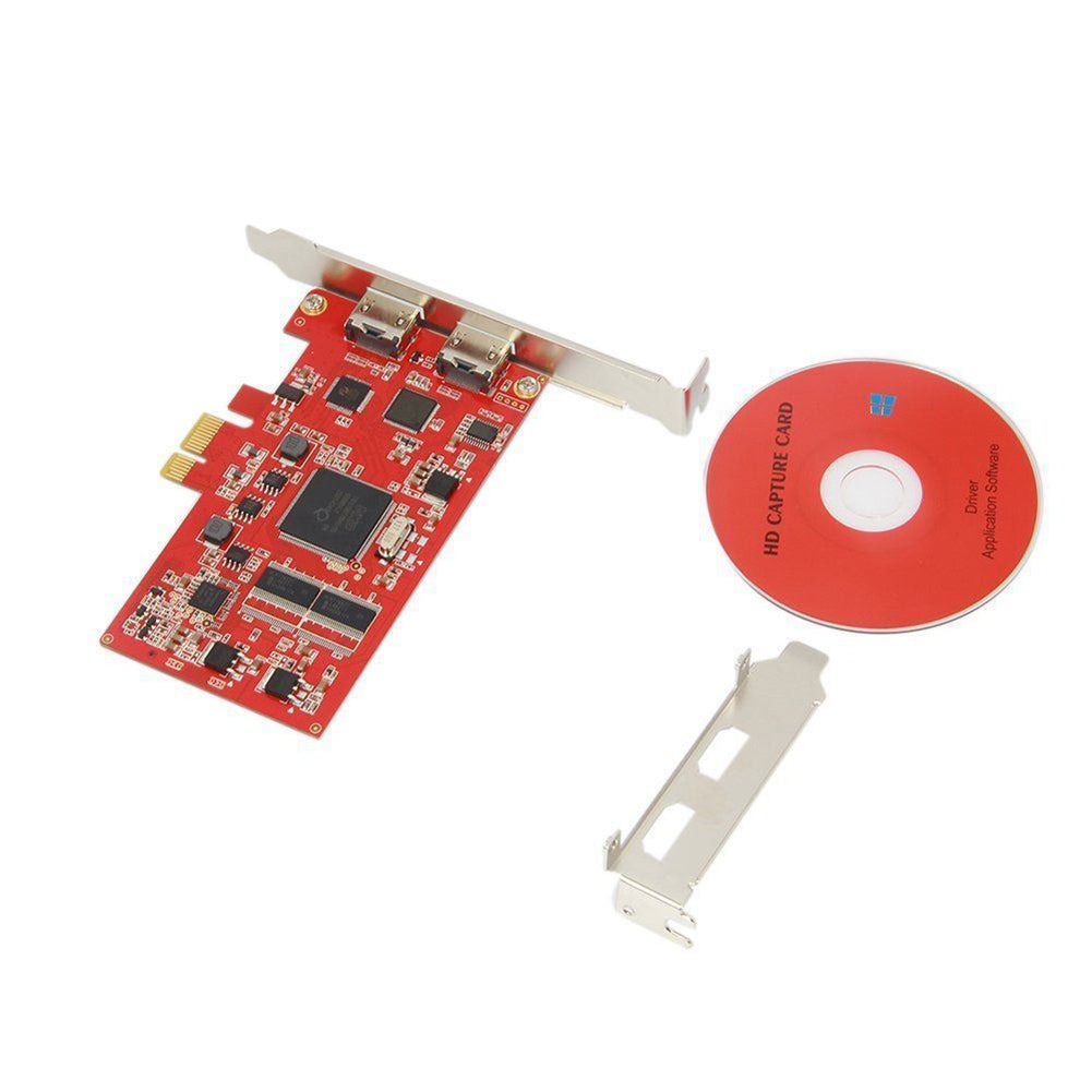 HDMI PCI-E Grabber High Definition 1080P Dual Video Sources Game Capture Card