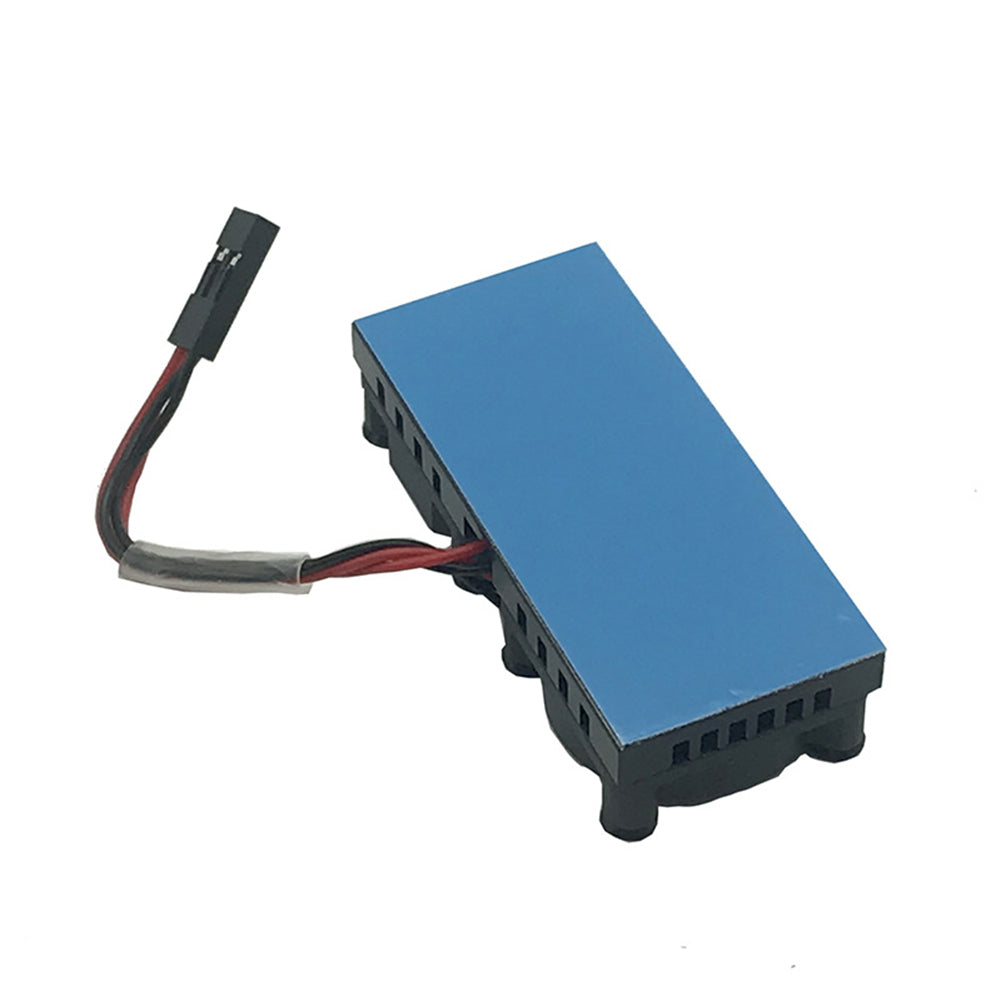 Heat Dissipation Dual Cooling Fan Heatsink Cooler Module for Raspberry Pi 1/2/3B
