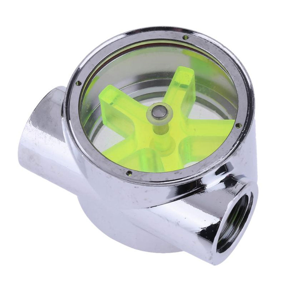 5-Leaves 20CFM Aluminium Water Flow Meter Impeller for PC Water-Cooling System