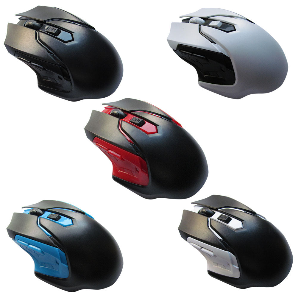 Universal 800/1200/1600DPI 2.4GHz Wireless Gaming Mouse for Computer PC Laptop