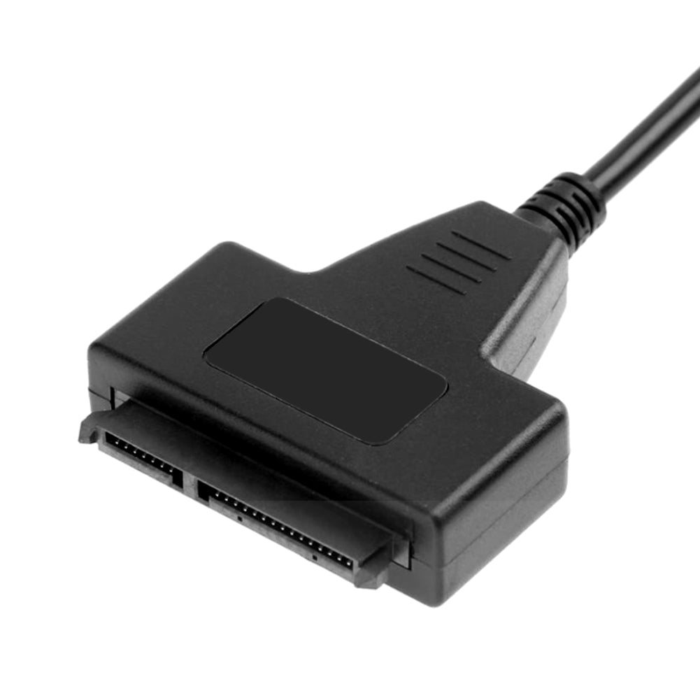Dual USB 2.0 to SATA 7+15Pin Adapter Cable Converter for 2.5inch Hard Drive Disk