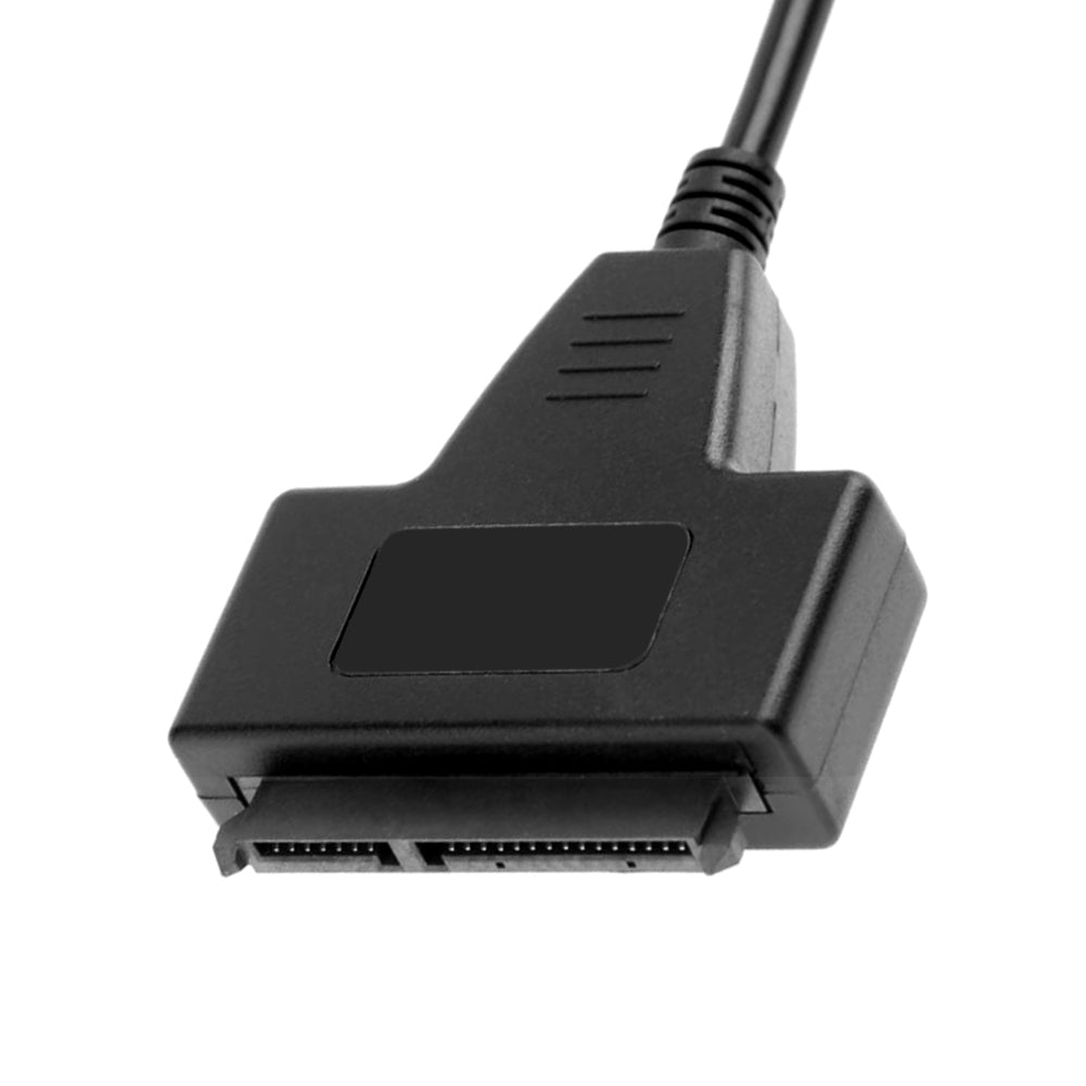 Dual USB 2.0 to SATA 7+15Pin Adapter Cable Converter for 2.5inch Hard Drive Disk