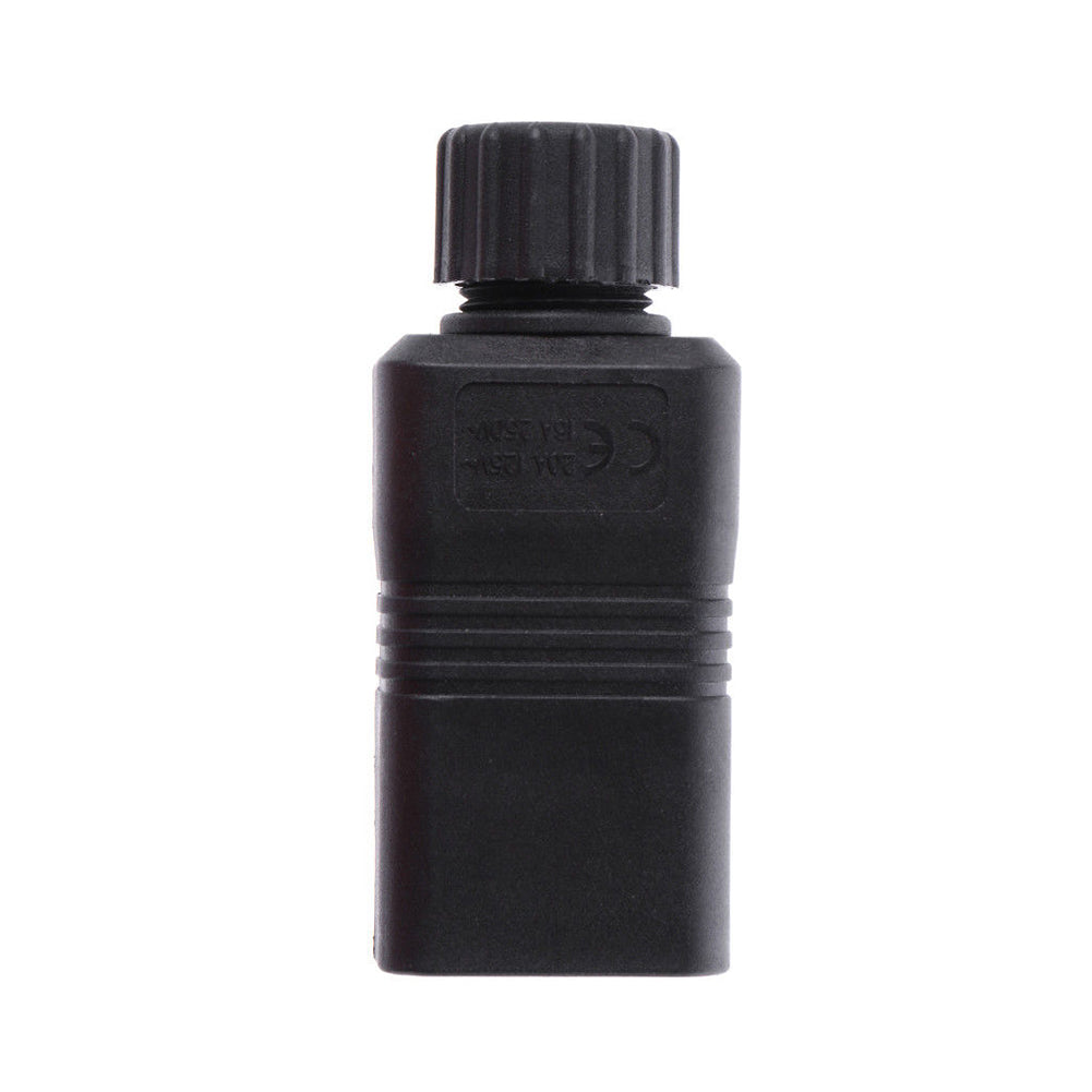 Rewirable IEC 320-C20 Male Connector 16A AC 3 Pin Power Adapter Plug Computer