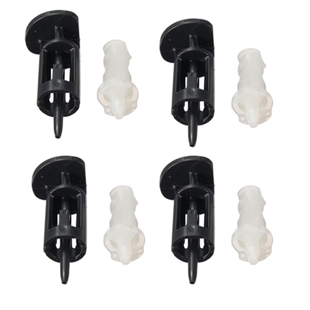 4X Plastic Heatsink CPU Fastener Mount Pins for Intel Cooling Fan LGA 775 Socket