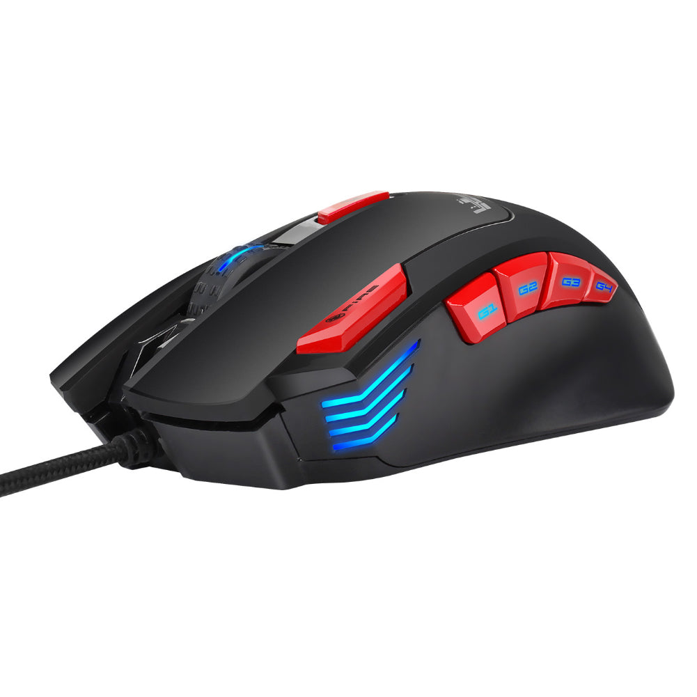 9000DPI 9 Buttons Ergonomic USB Wired Optical PC Laptop Lighting Game Mouse Mice