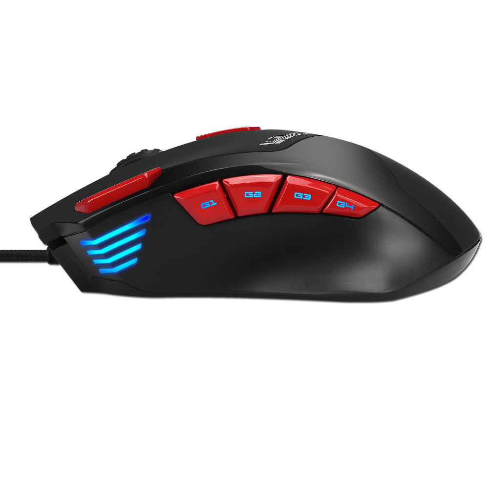 9000DPI 9 Buttons Ergonomic USB Wired Optical PC Laptop Lighting Game Mouse Mice