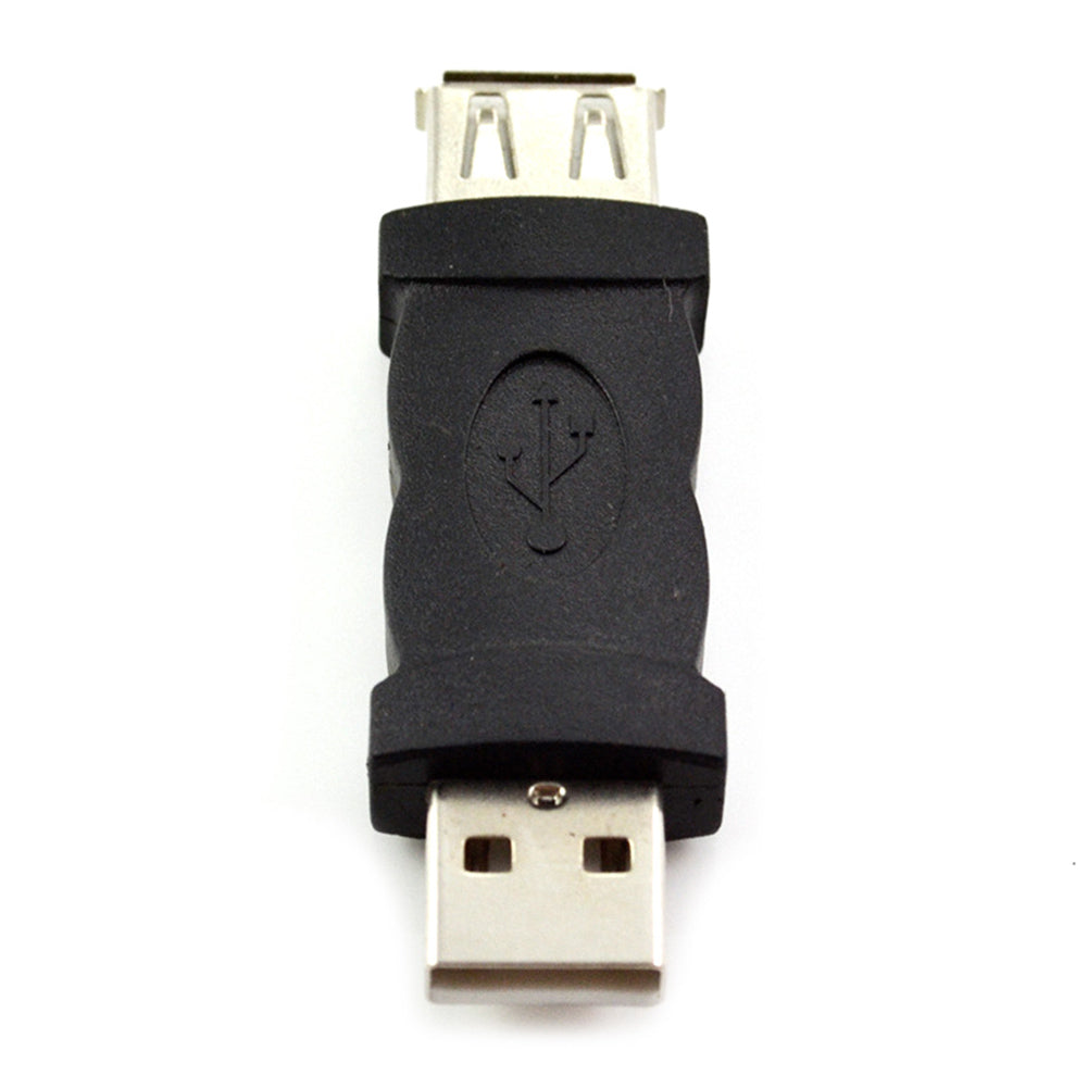 Portable Copper USB Male to Female Adapter Extension Converter Connector Plug