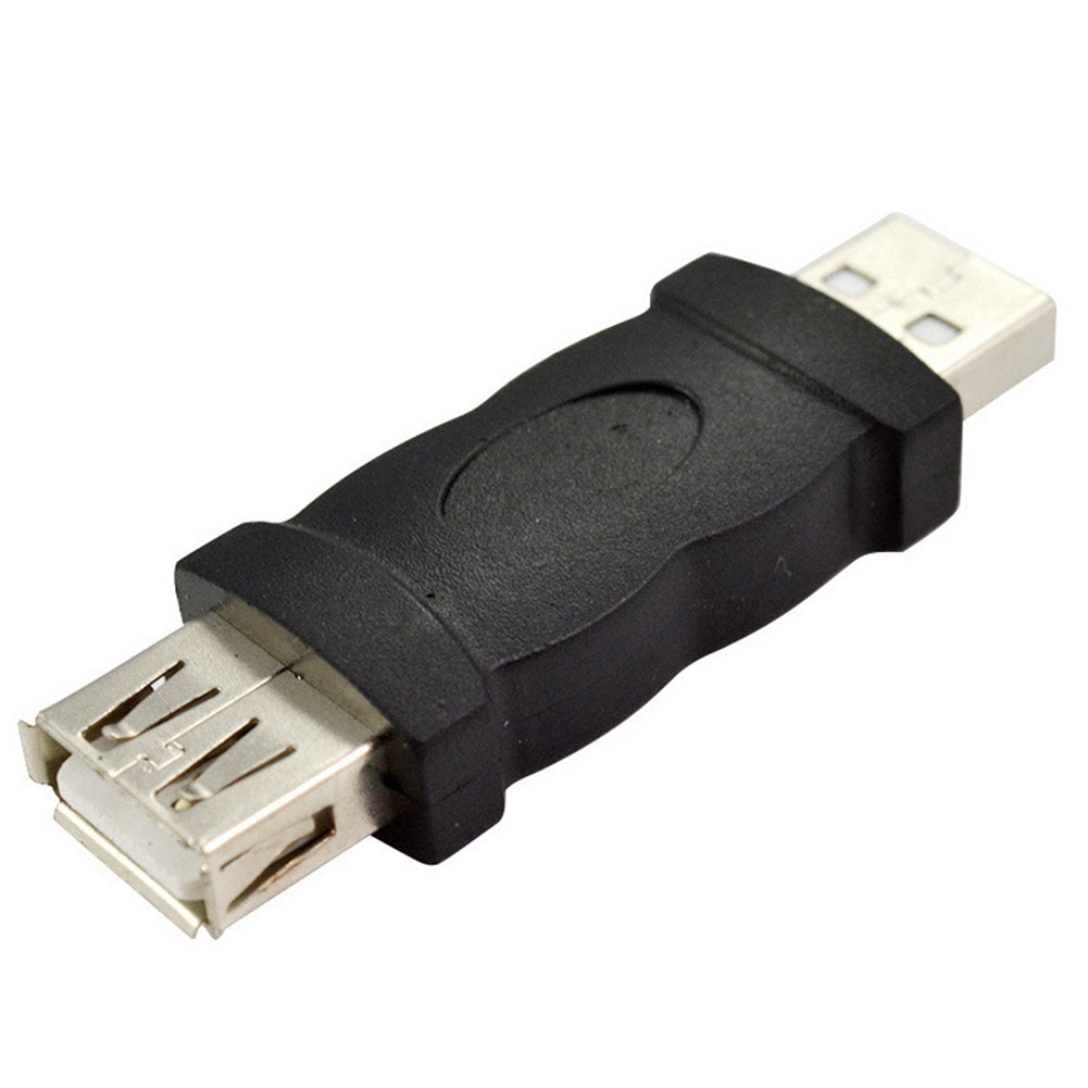 Portable Copper USB Male to Female Adapter Extension Converter Connector Plug