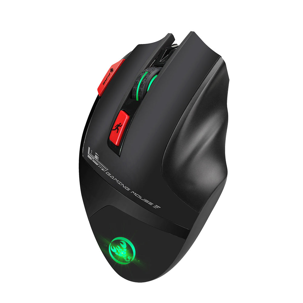 T88 Fashion 2.4G Wireless 7-Button Adjustable DPI RGB Backlight Gaming Mouse