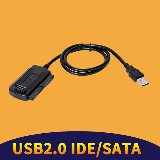 Laptop 3-in-1 CD/DVD ROM Fast Speed USB 2.0 to IDE/SATA Converter Adapter Cable