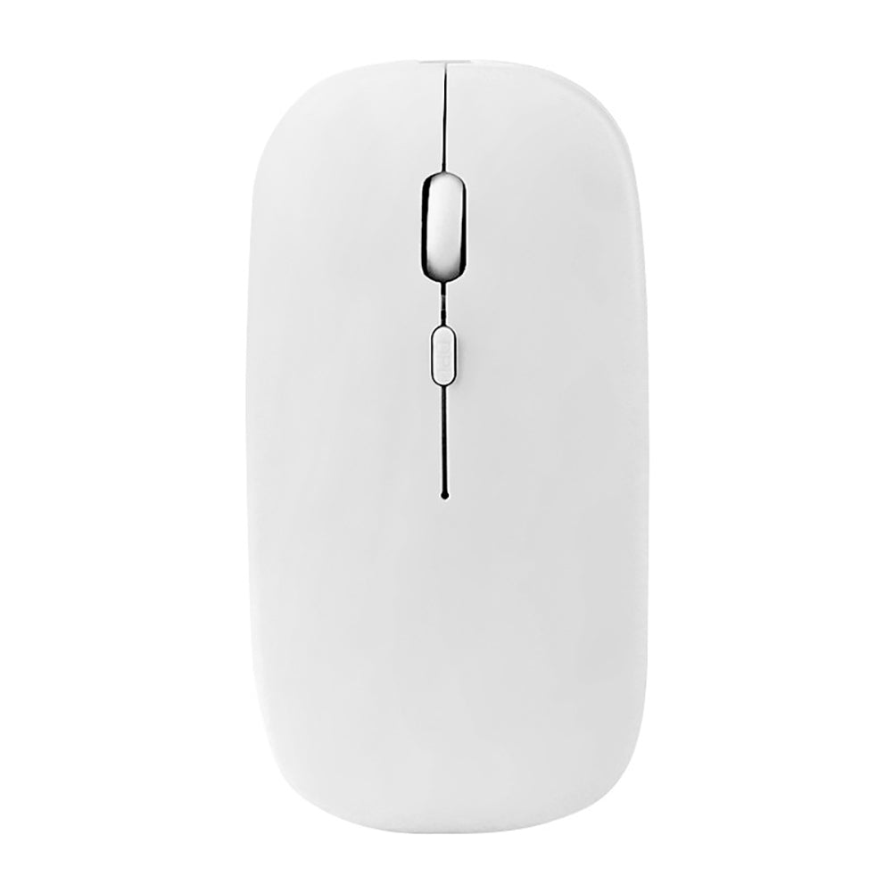 Universal Ultra-thin Rechargeable Mute Wireless Mouse for Notebook Computer PC