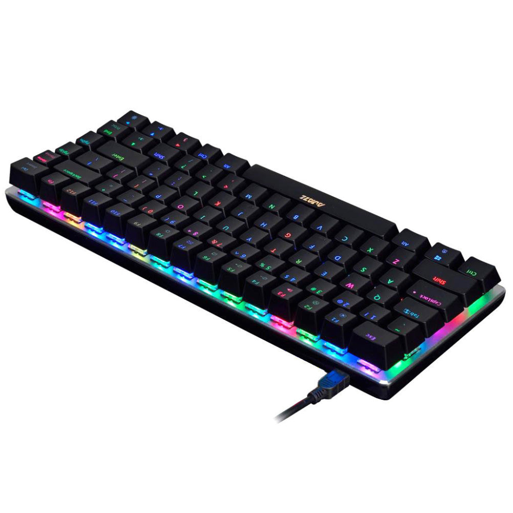 82 Keys Gaming Mechanical Backlit LED Wired Esports Switch Keyboard for Laptop