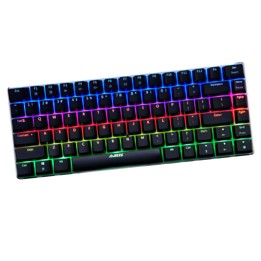 82 Keys Gaming Mechanical Backlit LED Wired Esports Switch Keyboard for Laptop