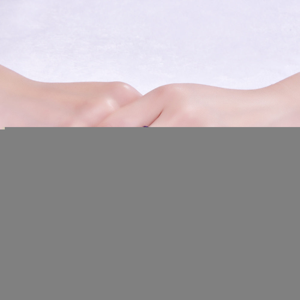 Love Hearts Rainbow Cubic Zirconia Ring Fashion Bridal Wedding Jewelry Gift