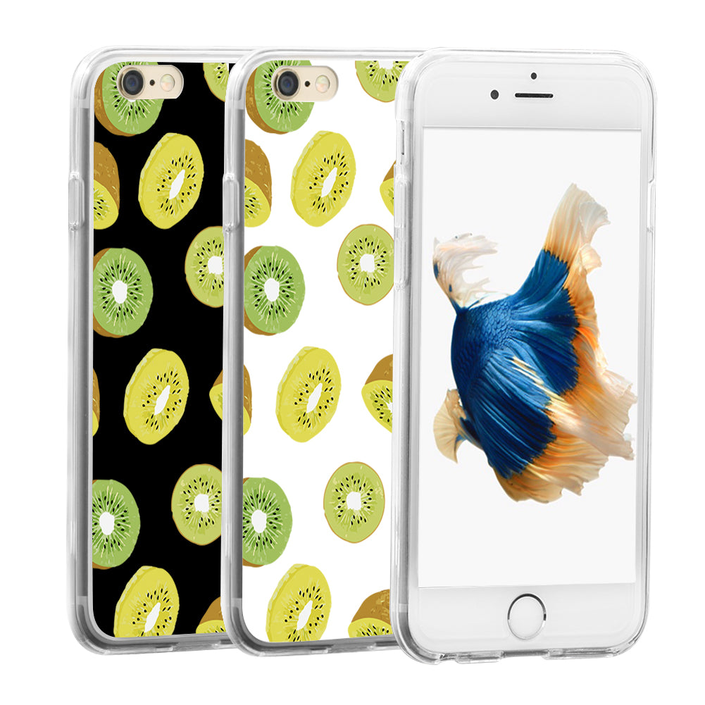 Cute Kiwifruit Print Phone Back Case Cover Skin for iPhone 6 Samsung Galaxy S6