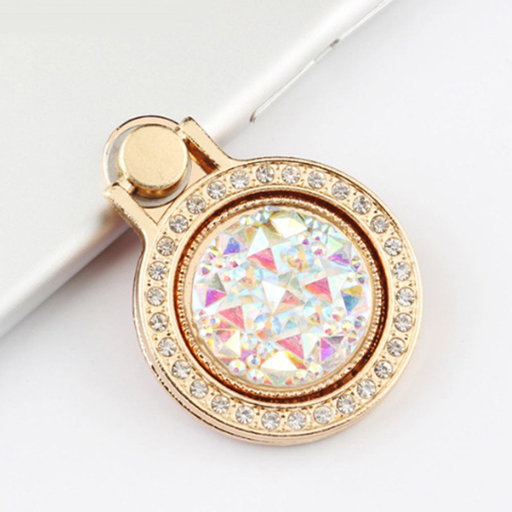 Fashion Shiny Rhinestone Phone Ring Stand Finger Holder Gift for iPhone iPad