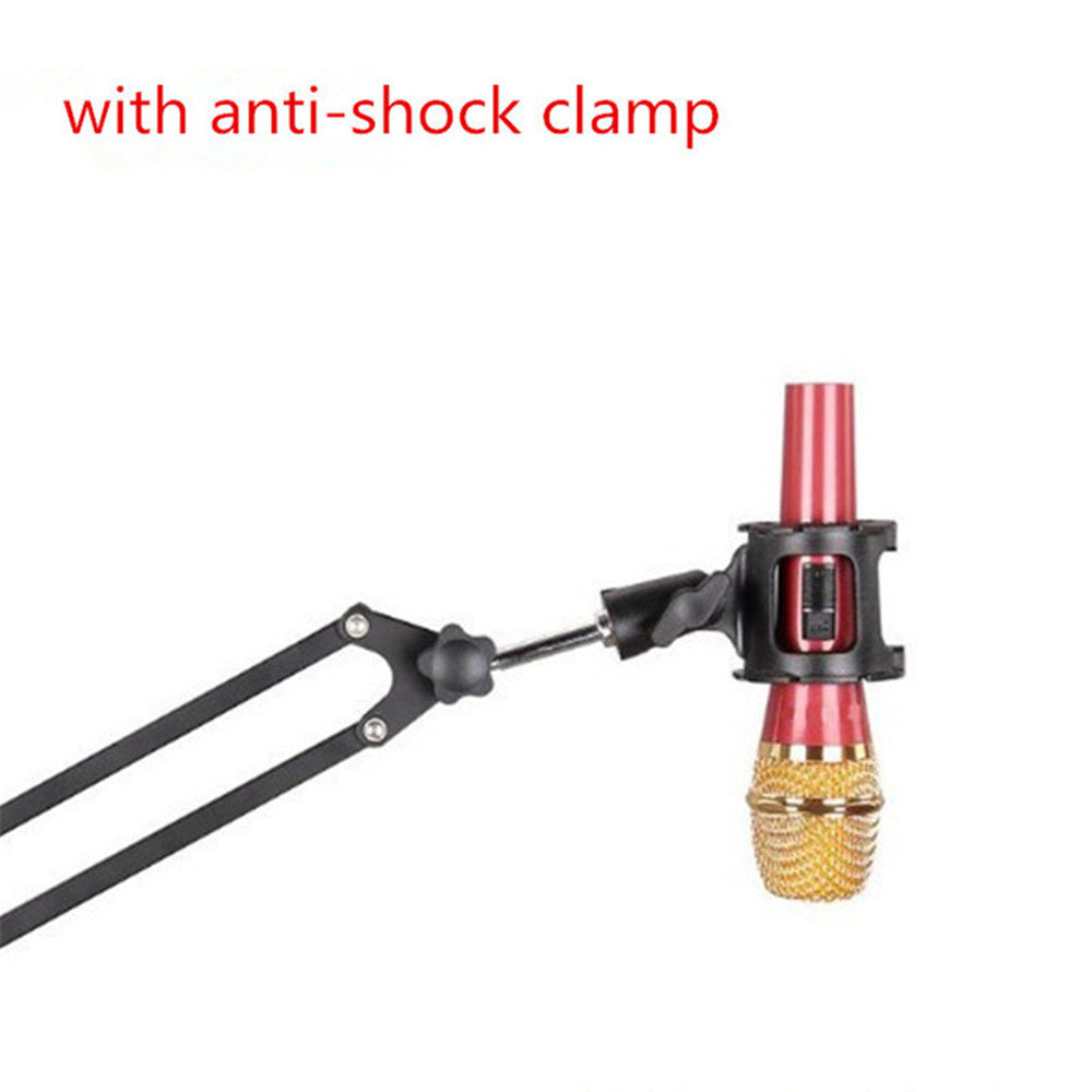Universal Shotgun Microphone Mic Suspension Shock Mount Pencil Clamp Condenser Holder Clip Studio Sound Recording