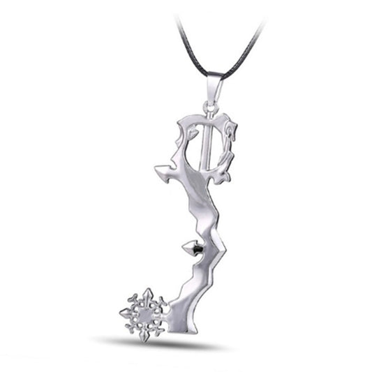 Kingdom Hearts Logo props Metal Necklace Nice Gift for friends Hot Game Jewelry DM714