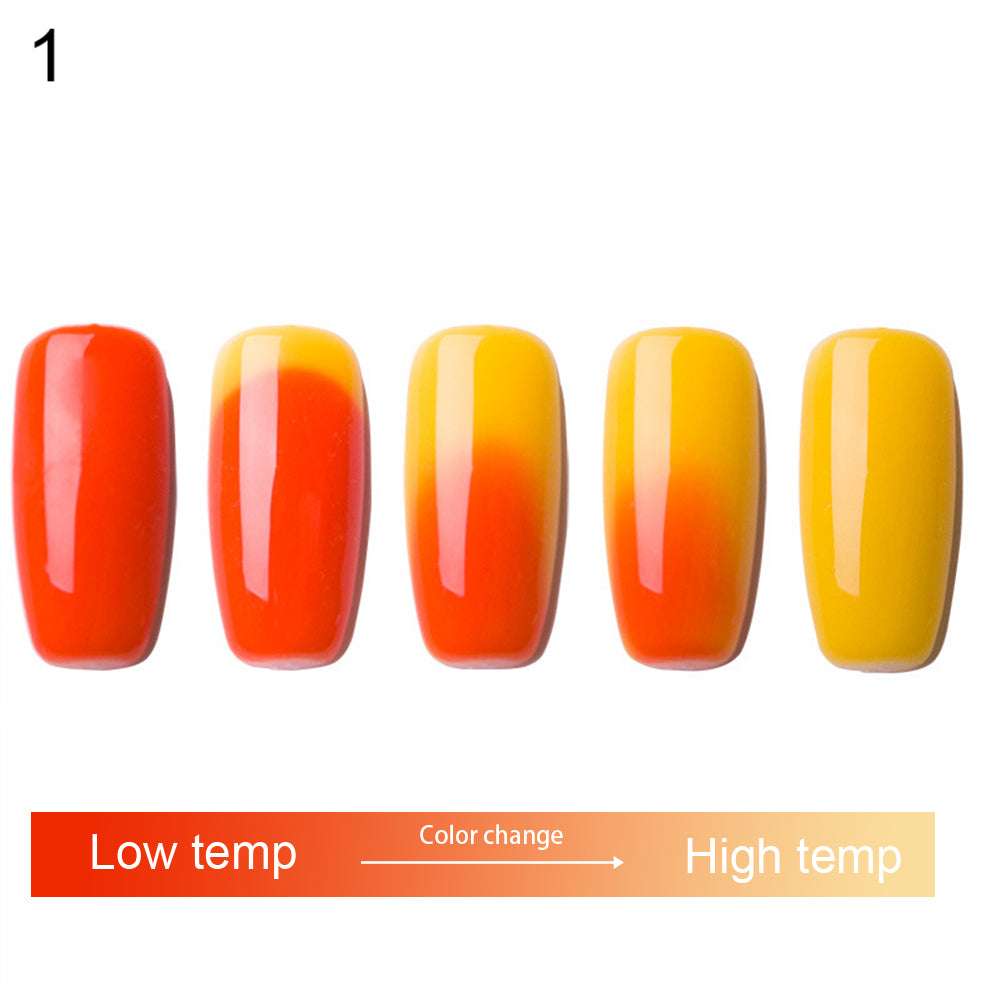 6ml Color Change Long-lasting Soak Off UV LED Nail Gel Art Polish DIY Manicure