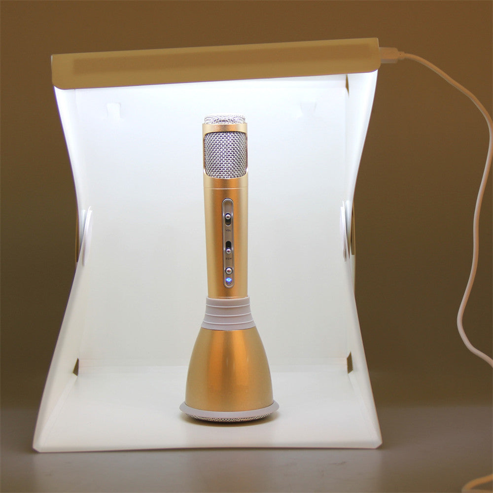 Foldable Lightbox Portable Light Room Photo Studio Photography Backdrop Mini Cube Box Lighting Tent Kit 22.6 * 23 * 24cm