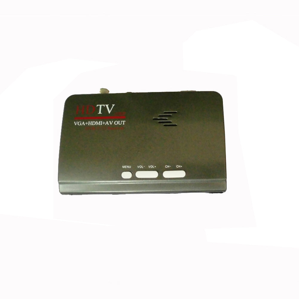 HDMI DVB-T T2 dvbt2 TV Box VGA AV CVBS TV Receiver Converter with USB dvb-t2 Tuner for Mpeg 4 H.264 With Remote Control