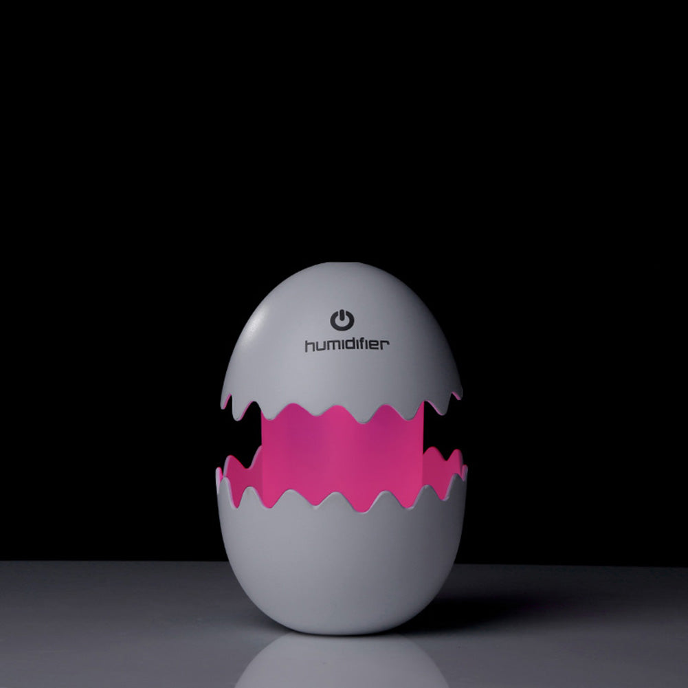 Mini Creative Egg Colors Changing Silent Night Light Household USB Humidifier