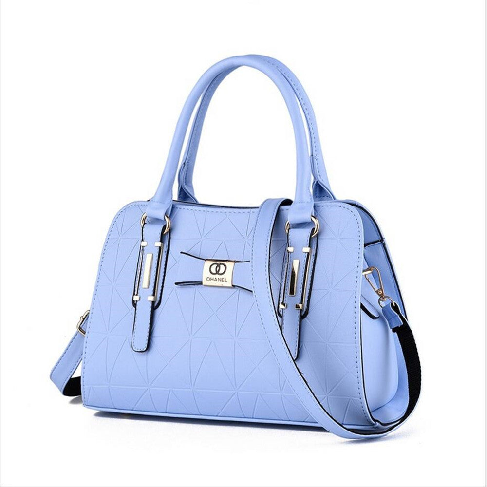 New ladies handbags handbags fashionable solid color single shoulder diagonal package