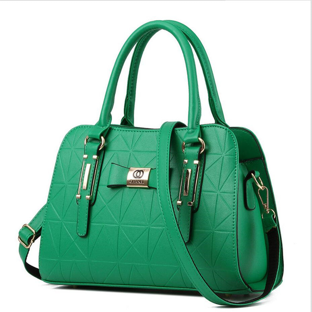 New ladies handbags handbags fashionable solid color single shoulder diagonal package
