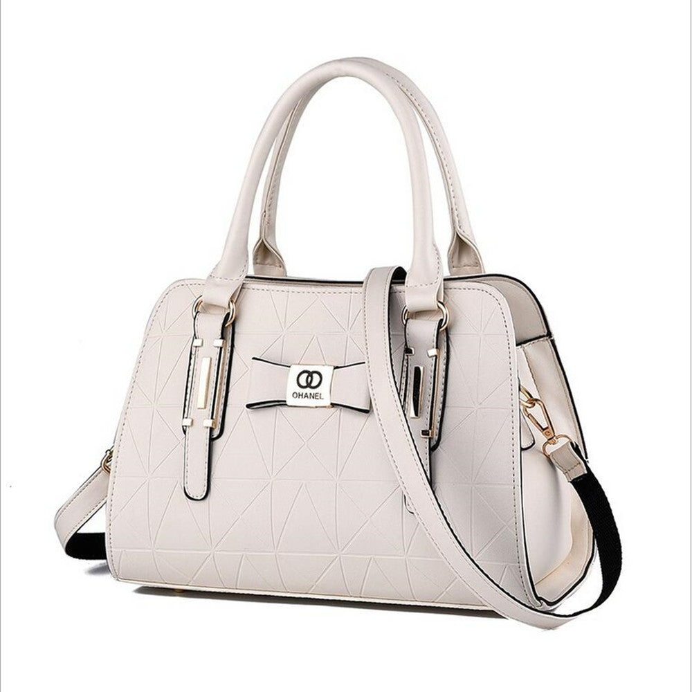 New ladies handbags handbags fashionable solid color single shoulder diagonal package