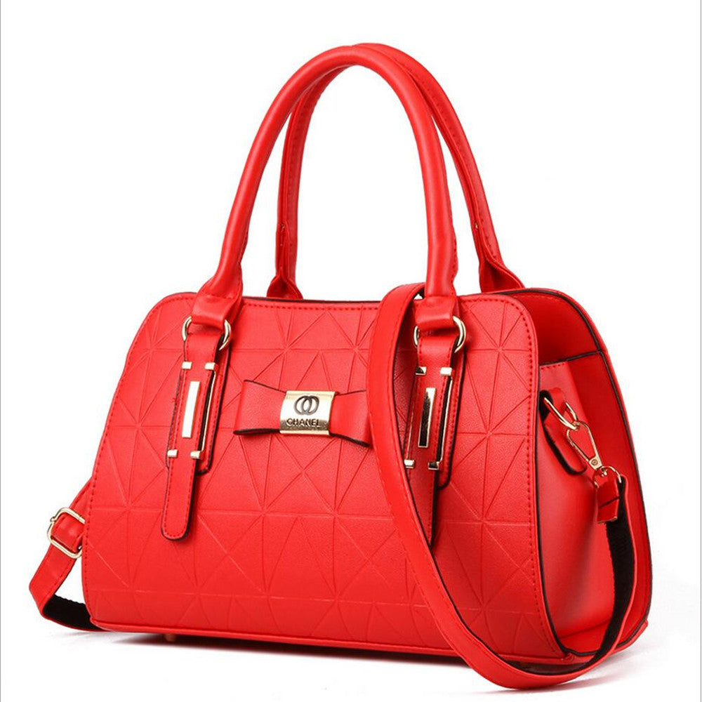 New ladies handbags handbags fashionable solid color single shoulder diagonal package