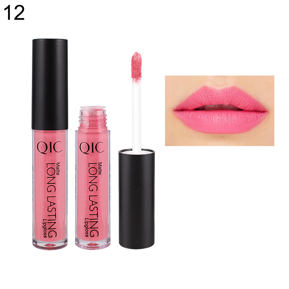 Long Lasting Matte Liquid Lipstick Sexy Beauty Lip Gloss Women Cosmetic Gift