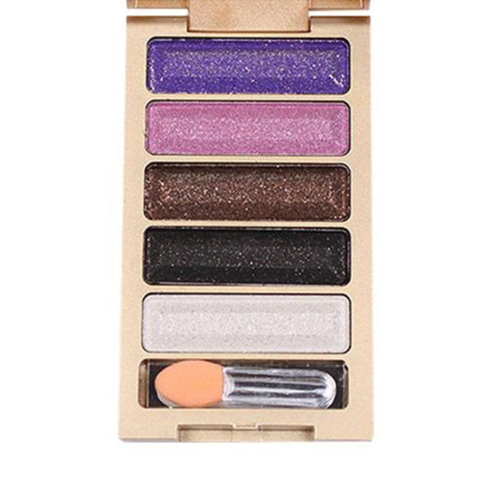 5 Colors Shimmer Eyeshadow Palette Makeup Cosmetic Glitter Eye Shadow Set
