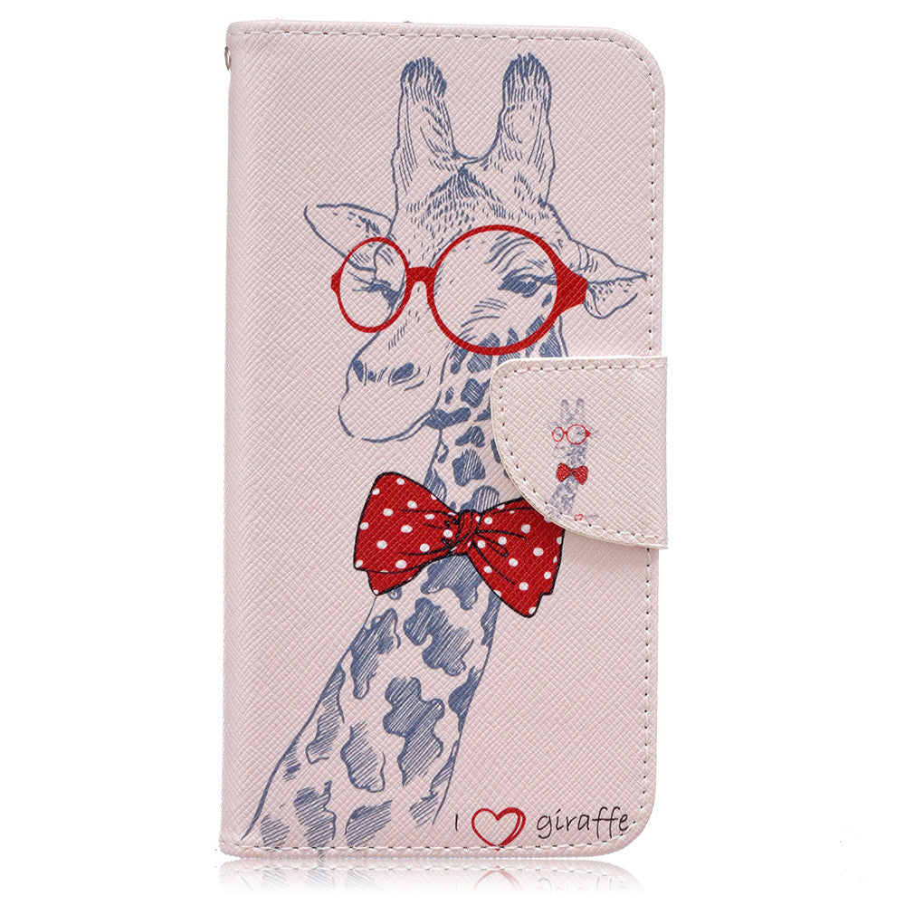 Samsung Galaxy J5 2016 Case Lovely PU Leather Flip Stand Magnetic Floral Cover for Samsung Galaxy J510