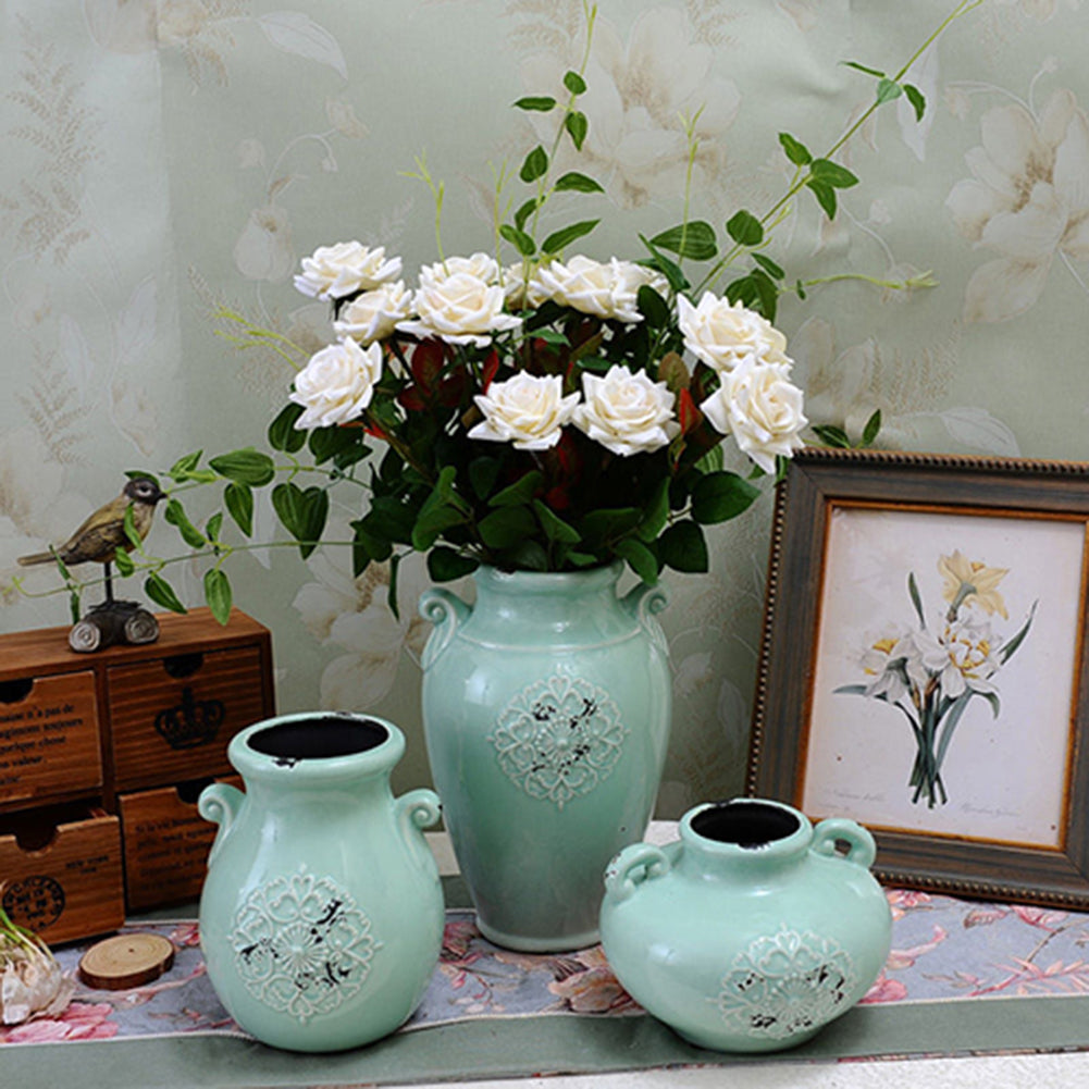 Copy of 1 Pc Beautiful Artificial Fake Rose Flower with Leaf Wedding Party Home Decor