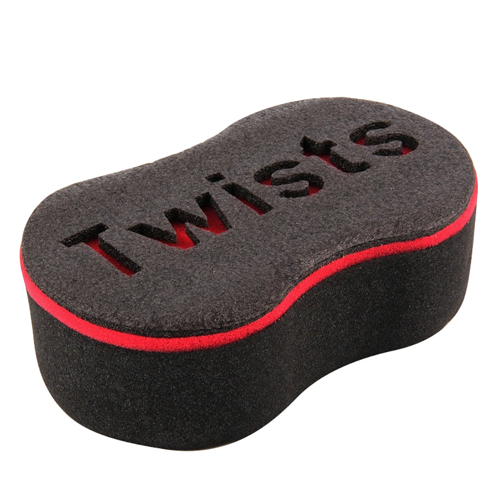 8 Shape Barber Tool Hair Sponge Brush for Dreads Locking Wave Twists Coil Curl