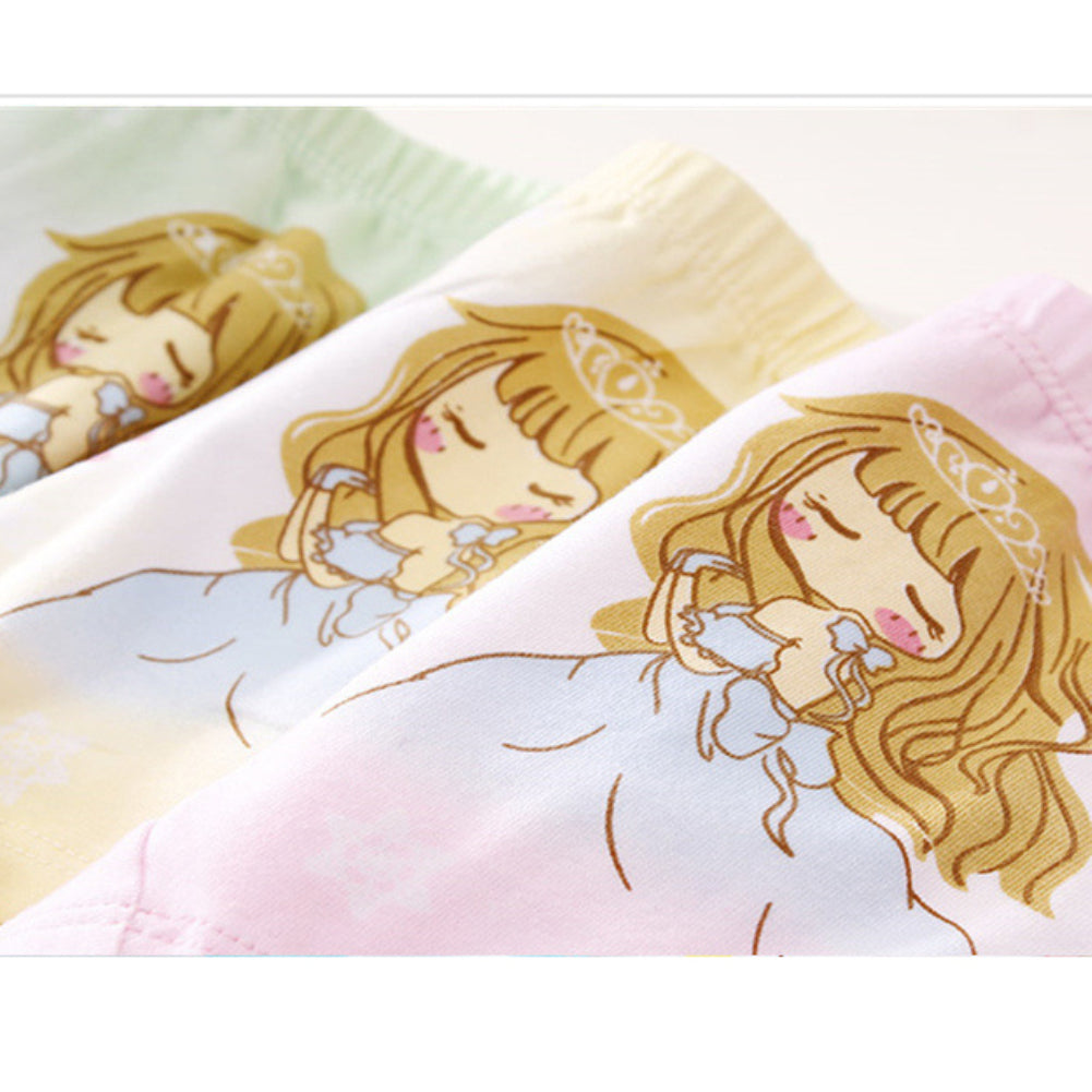 Baby Girl Kids Cotton Soft Cute Cartoon Shorts Breathable Underwear Panties