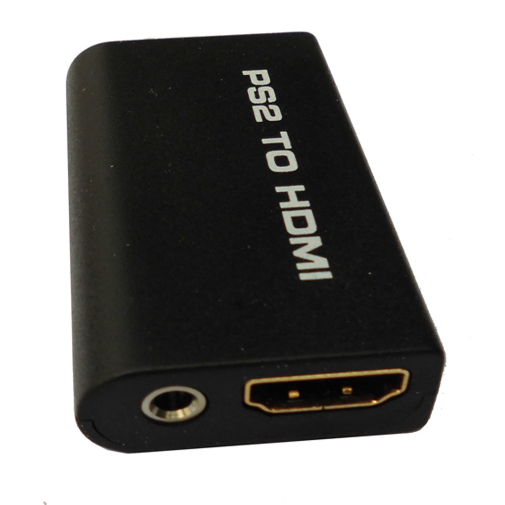 PS2 to HDMI with 3.5mm audio video Converter connector adapter for HDTV support 480i 576i 480p