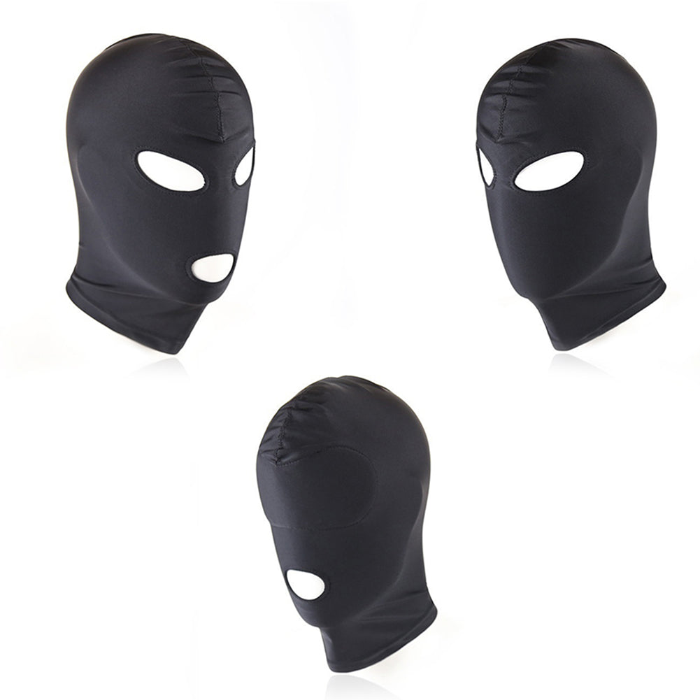 Fetish Harness Head Hood BDSM Slave Game Bondage Restraint Face Mask Sex Toy