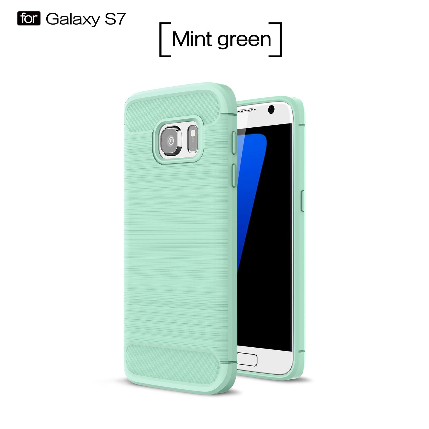 Samsung Galaxy S7 Case Anti-Slippery Scratch-Resistant Lightweight Soft Silicon Back Cover For Samsung Galaxy S7 G930