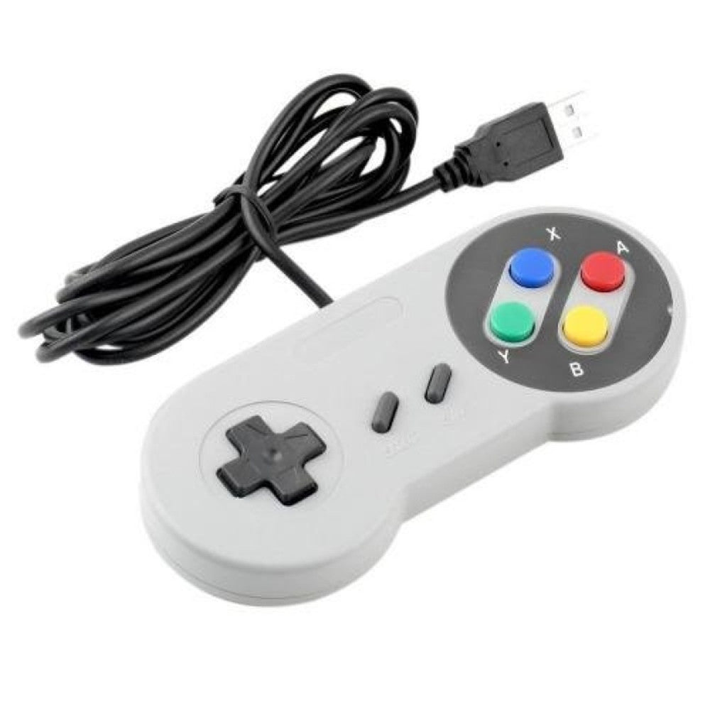 Super Nintendo SNES USB Controller GAME PAD For PC Raspberry Pi 3 RetroPie