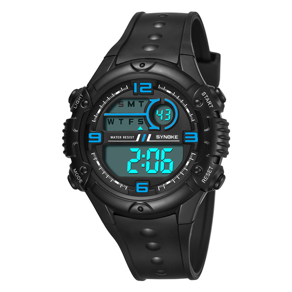 Fashion Men Outdoor Sport Waterproof Alarm Date Stopwatch Digital Wrist Watch