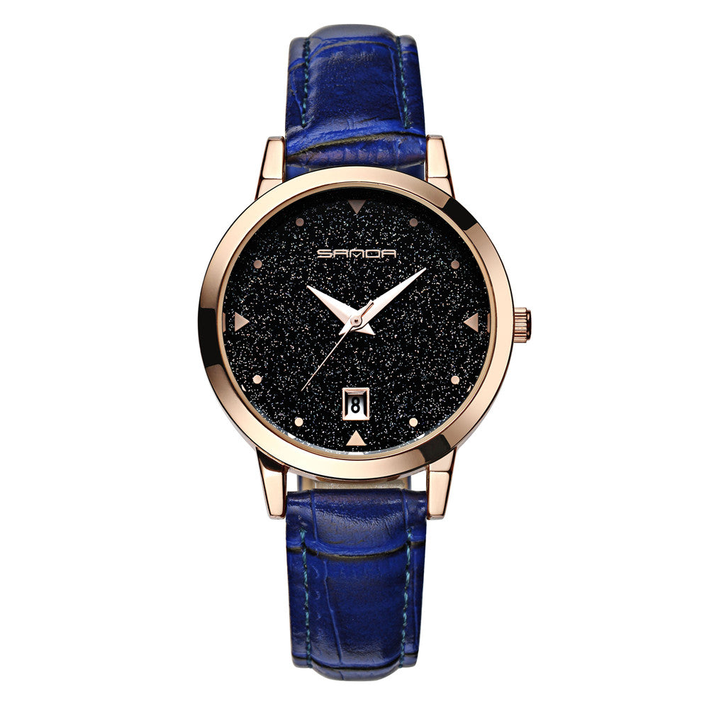 P194MTXdaige gypsophalan commuter OL wind female watch fashion leather strap